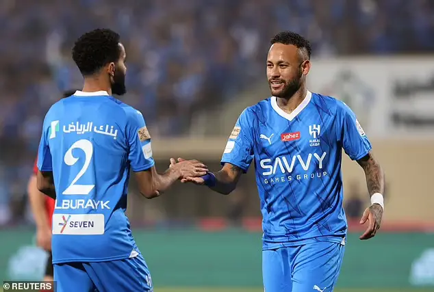 Finally Neymar Makes His Debut for Al-Hilal