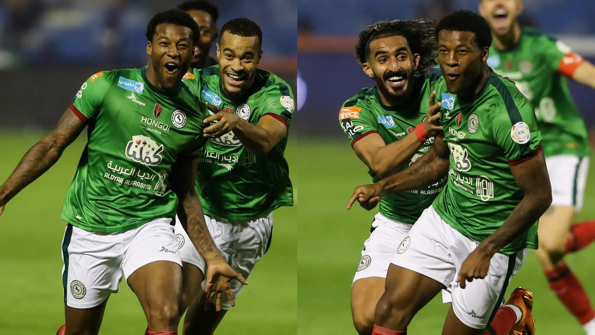 Wijnaldum Brace Helps Al-Ettifaq Beat Al-Ta’ee