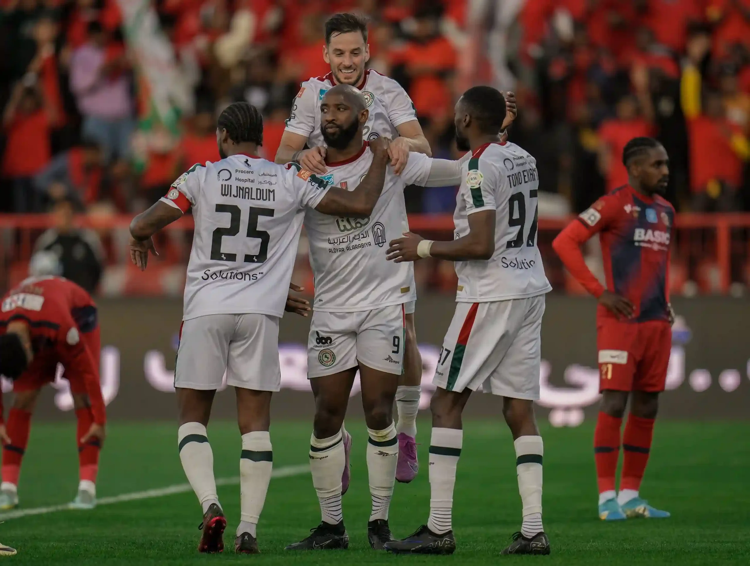 Al Ettifaq Win To Go Level on Points With 6th-Placed Damac