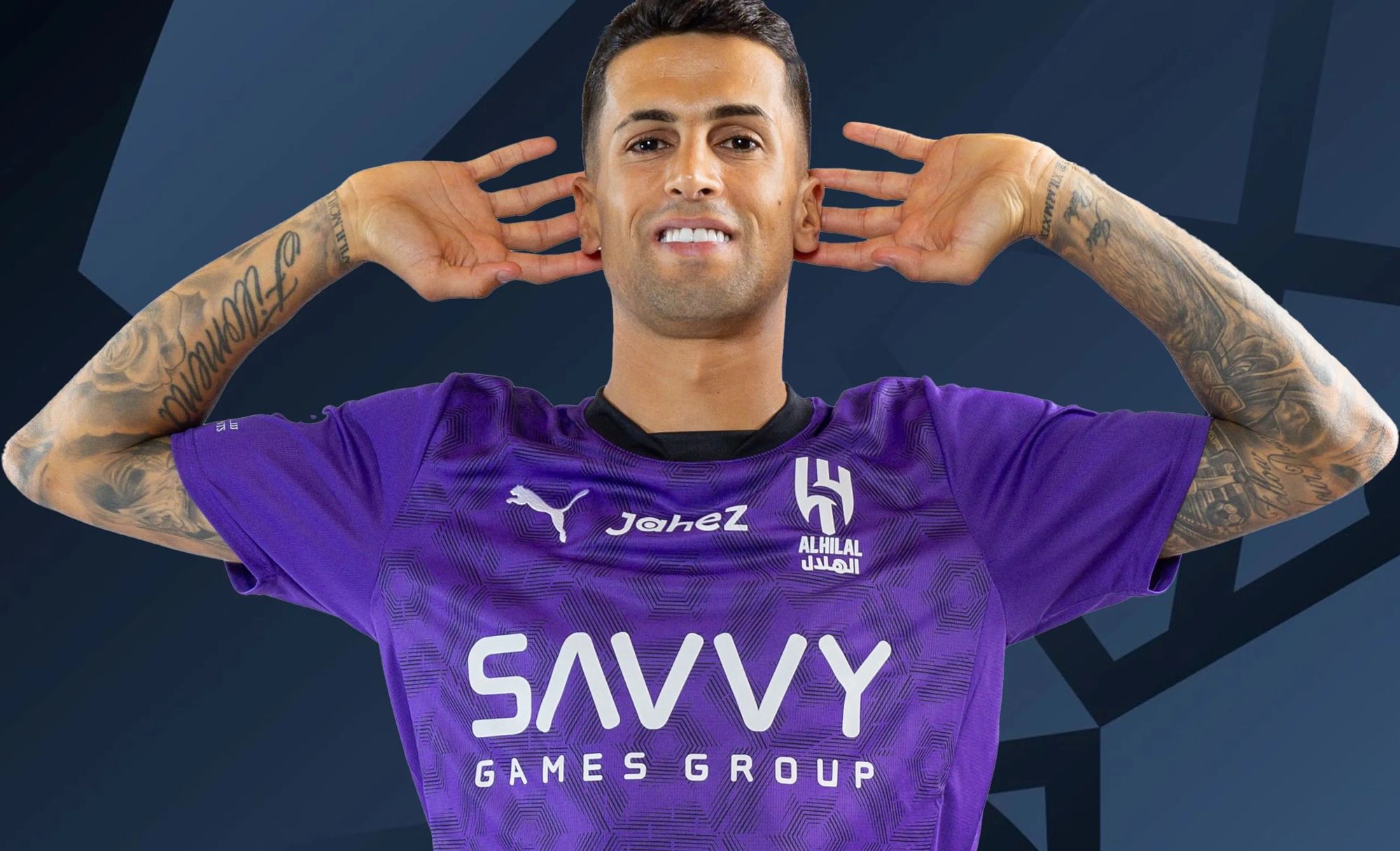 Joao Cancelo Joined Al Hilal to Replace the Departing Saud Abdulhamid, Who Joined AS Roma in Serie A.