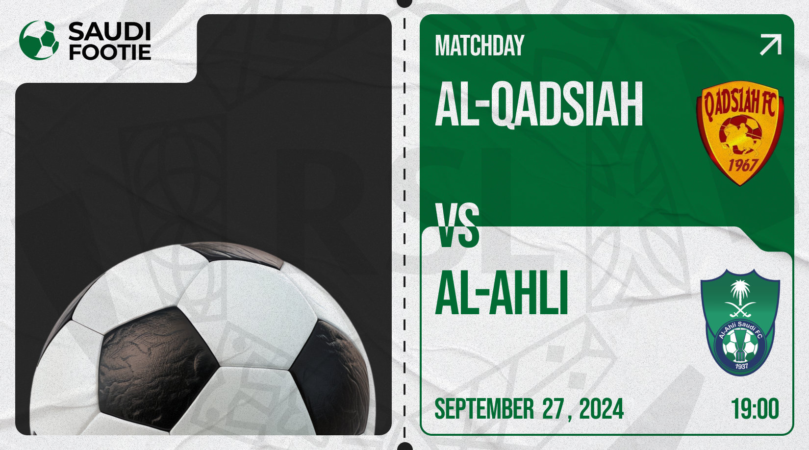 Al Qadsiah vs. Al Ahli (Friday, 27 September) Saudi Pro League Match Prediction