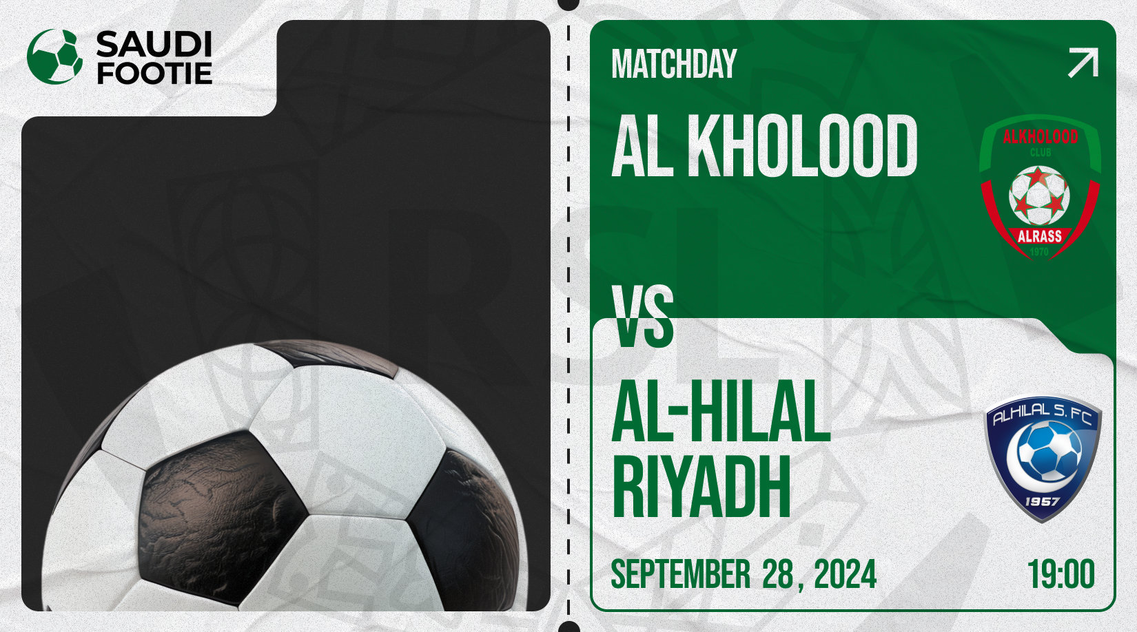 Al Kholood vs Al Hilal (Saturday, 28 September) Saudi Pro League Match Prediction