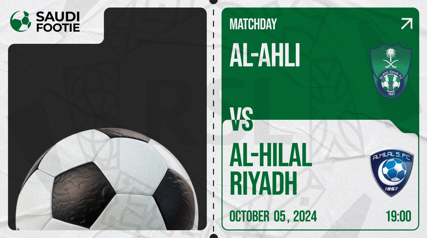 Al Ahli vs. Al Hilal (Saturday, 05 October) Saudi Pro League Match Prediction