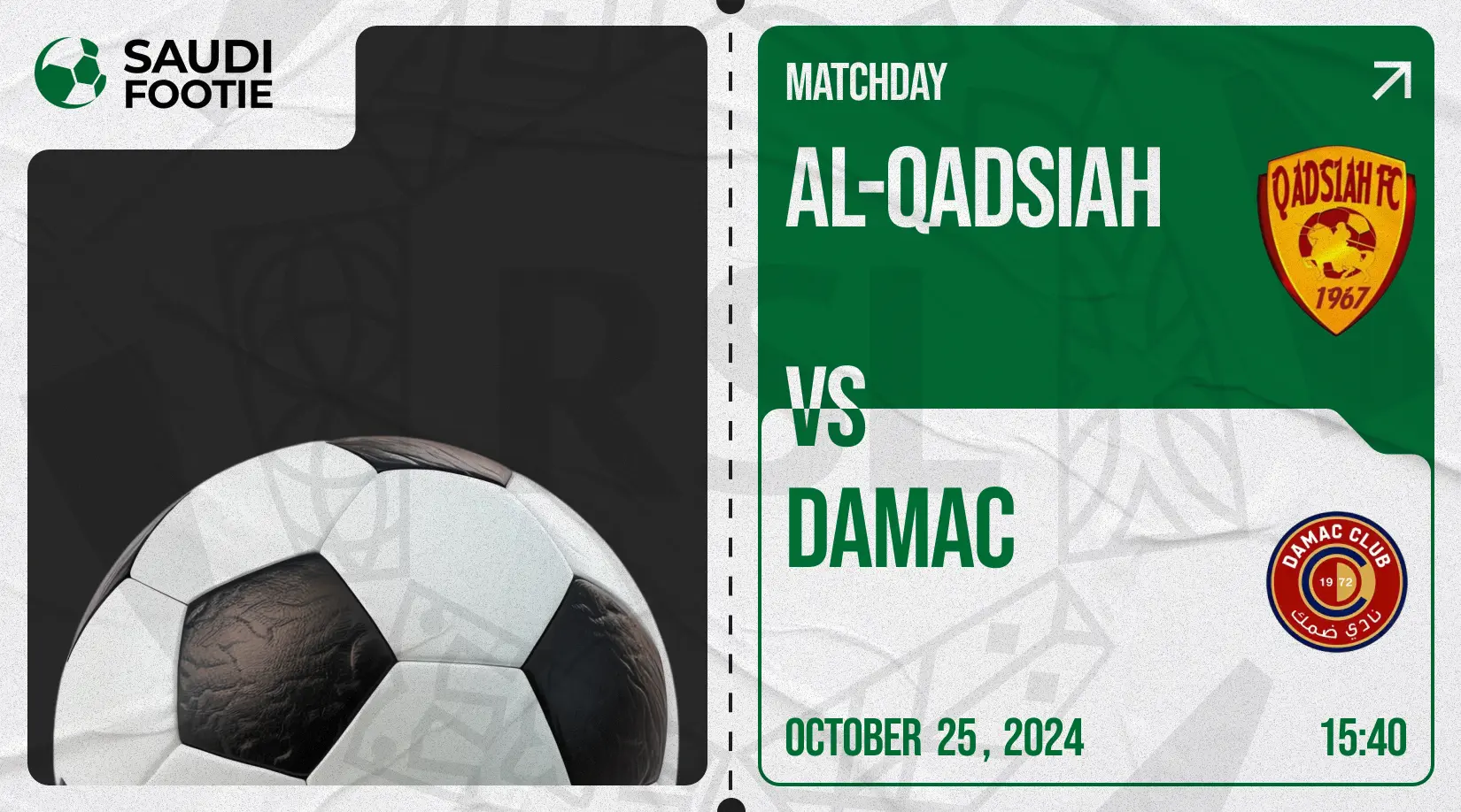 Al Qadsiah vs Damac (Friday, 25 October) Saudi Pro League Match Prediction