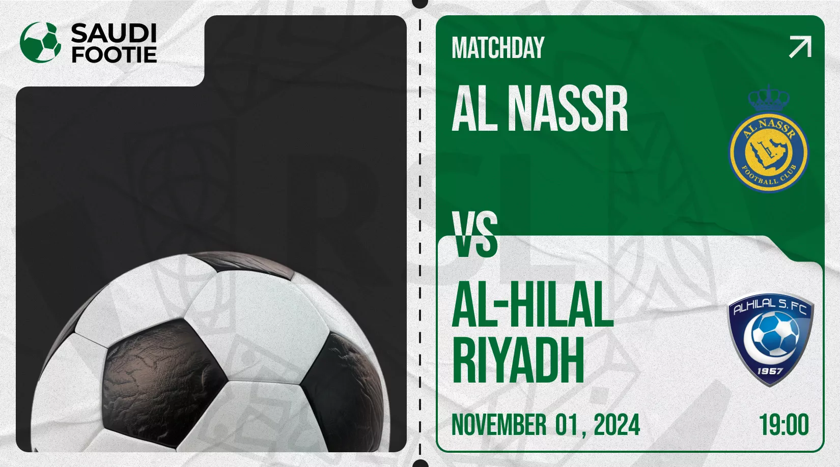 Al Nassr vs Al Hilal (Friday, 01 November) Saudi Pro League Match Prediction