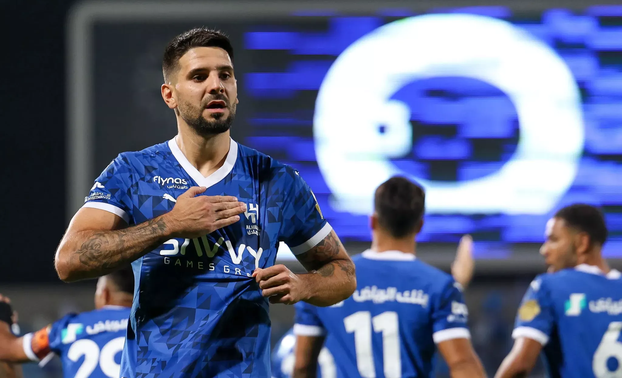 Aleksandar Mitrovic has scored seven goals in five appearances this term so far, two of which came against Al Ittihad to halt their early-season momentum.