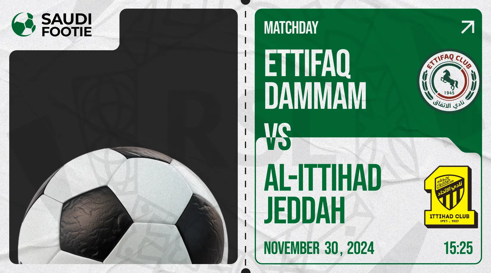 Al Ettifaq vs Al Ittihad (Saturday, 30 November) Saudi Pro League Match Prediction