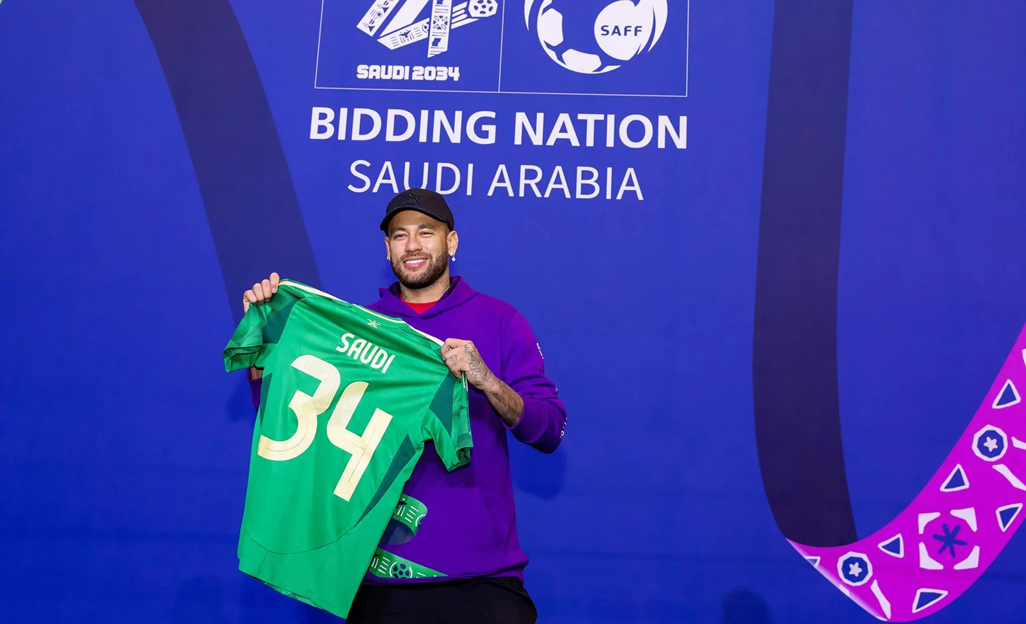 Al Hilal forward Neymar has voiced support and excitement for the Saudi Arabia 2034 World Cup project