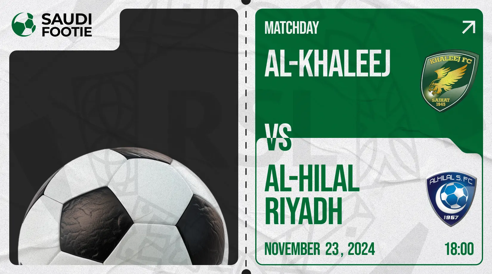 Al Khaleej vs Al Hilal (Saturday, 23 November) Saudi Pro League Match Prediction