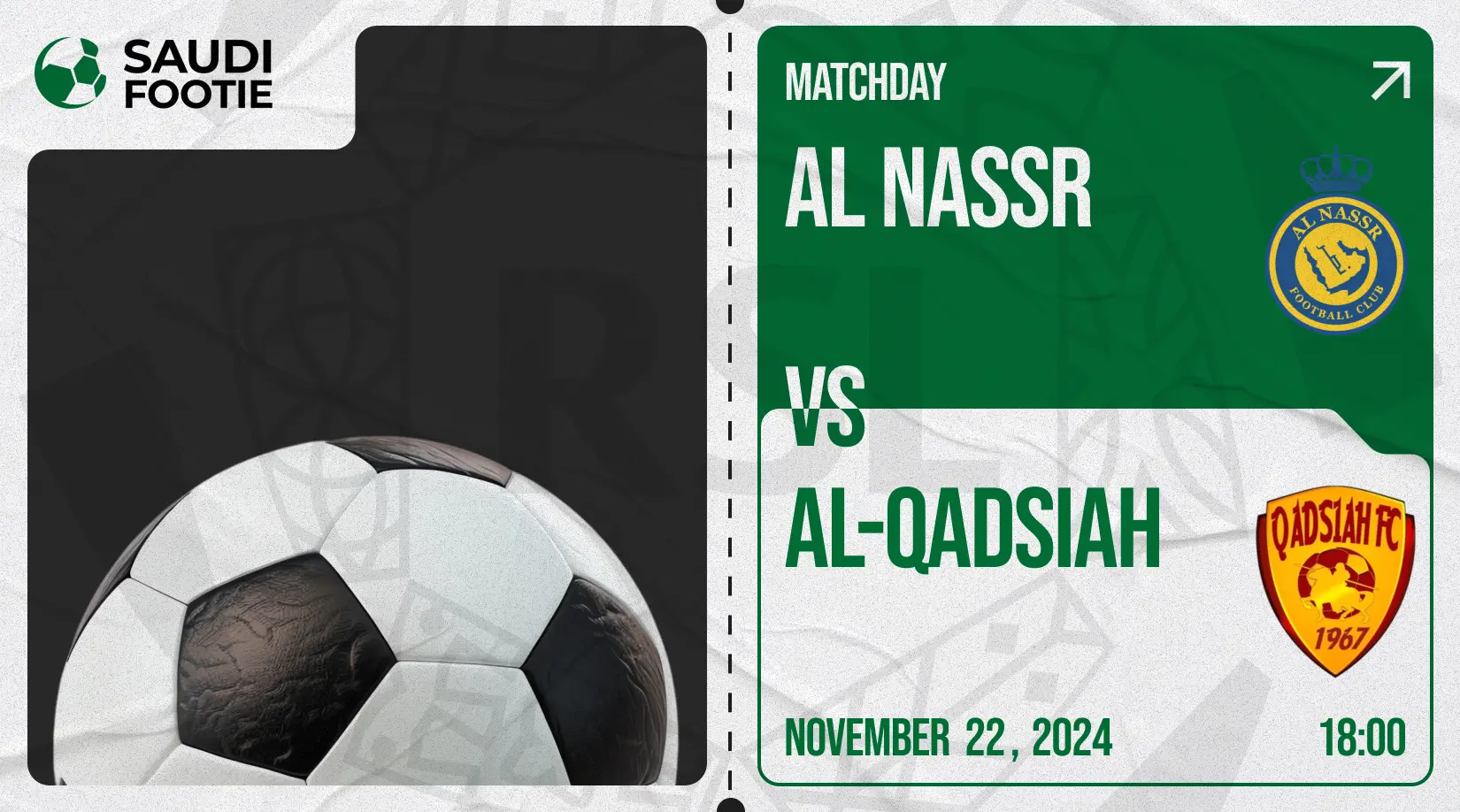 Al Nassr vs Al Qadsiah (Friday, 22 November) Saudi Pro League Match Prediction