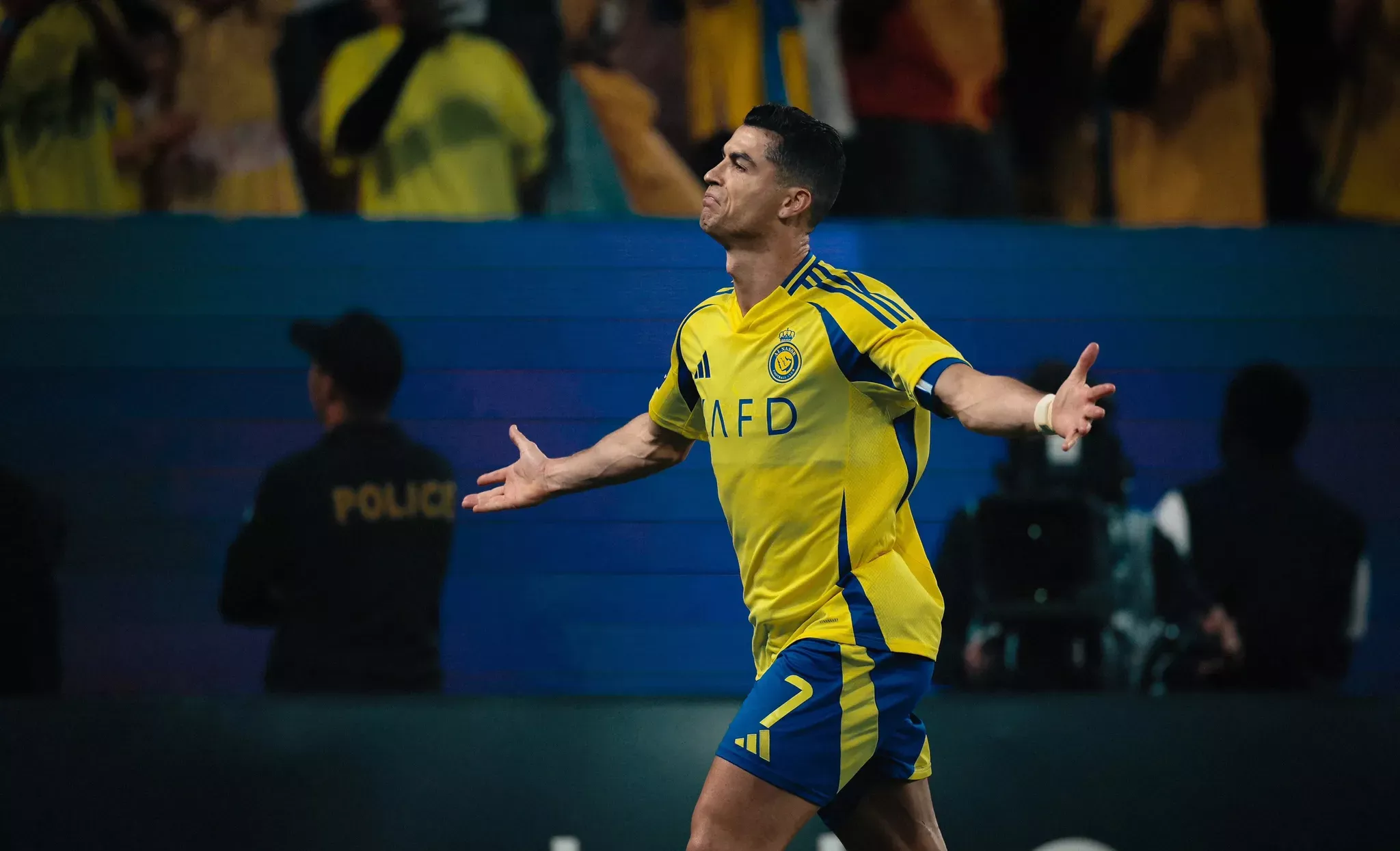 Cristiano Ronaldo continued to shine for Al Nassr in the last month